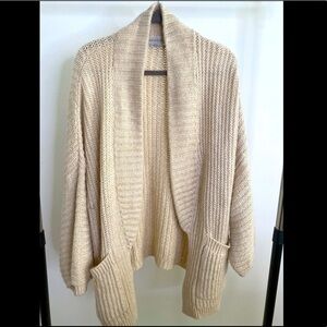 Urban Outfitters Ballon Sleeve Cardigan Sweater